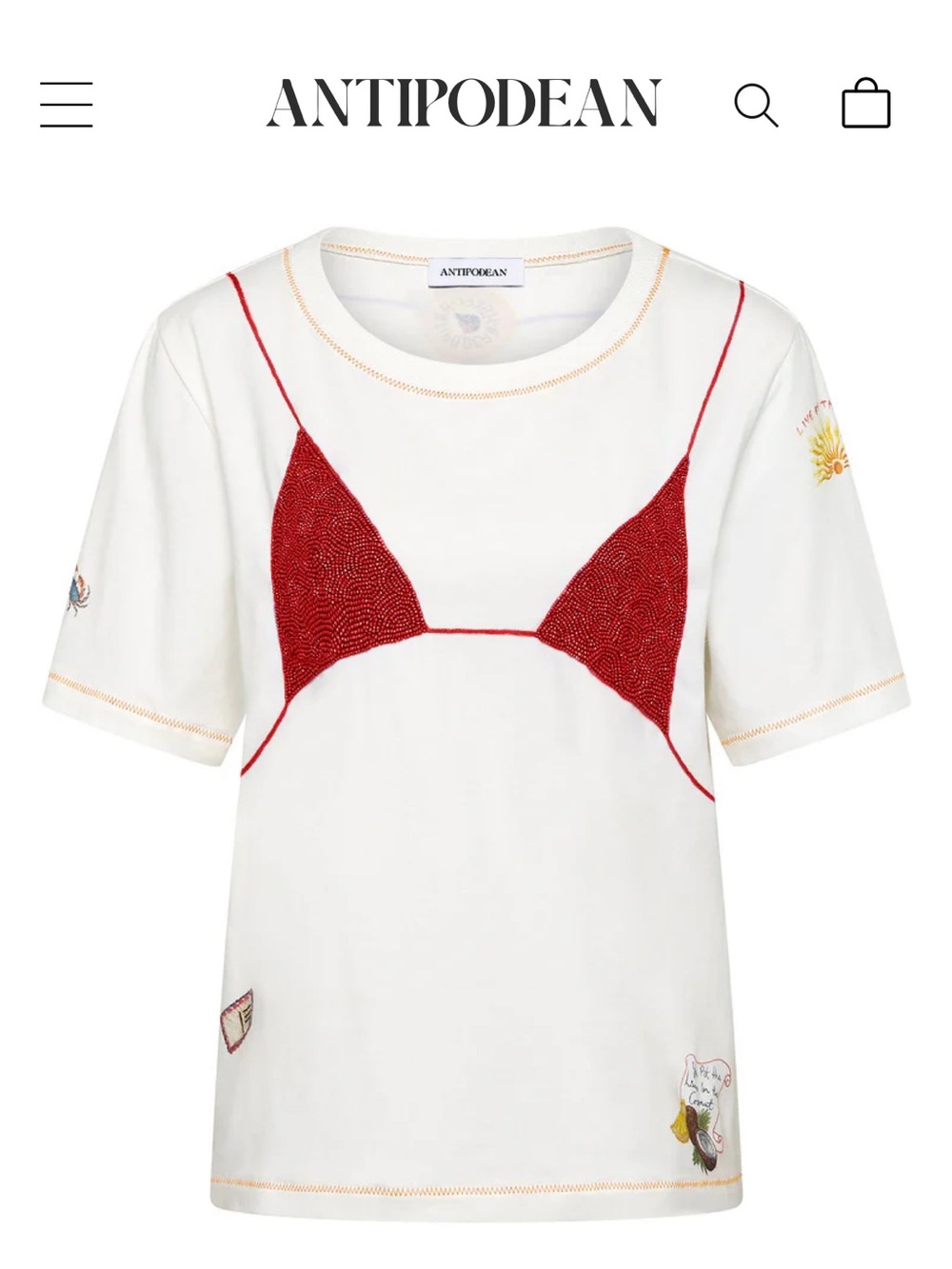 Antipodean VACAY ALL DAY CLASSIC TEE